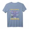 Kinder Große Schwester Von Zwillingen T-Shirt - Perfekte Geschenkidee zur Babyparty, Babyshower und Schwangerschaftsverkündung für Mädchen