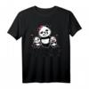 Große Schwester von Zwillingen Panda Geschenk T-Shirt - Lustiges Motiv für Panda-Liebhaberinnen & Zwillinge-Familien