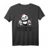 Große Schwester von Zwillingen Panda Geschenk T-Shirt - Lustiges Motiv für Panda-Liebhaberinnen & Zwillinge-Familien