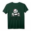 Große Schwester von Zwillingen Panda Geschenk T-Shirt - Lustiges Motiv für Panda-Liebhaberinnen & Zwillinge-Familien