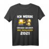 Großer Bruder von Zwillingen 2021 T-Shirt – Lustiges Geschenk für Jungen mit Bagger Motiv, perfekt als Zwillinge-Geschenk