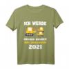 Großer Bruder von Zwillingen 2021 T-Shirt – Lustiges Geschenk für Jungen mit Bagger Motiv, perfekt als Zwillinge-Geschenk