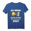 Großer Bruder von Zwillingen 2021 T-Shirt – Lustiges Geschenk für Jungen mit Bagger Motiv, perfekt als Zwillinge-Geschenk