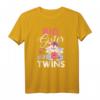 Große Schwester von Zwillingen T-Shirt – Perfektes Geschenk zur Ankündigung, Weihnachten & Geburtstage für Familien mit Mehrlingen