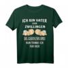 Ich bin Vater von Zwillingen T-Shirt – Stolz auf Zwillinge, perfekt als Geschenk zur Geburt & Vatertag