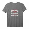 Witziges und Süßes Zwillingsschwester T-Shirt mit Herzen – Perfekt zum Geburtstag, Weihnachten oder als Geschenk für werdende Zwillingsmütter