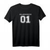 Damen Partnerlook Zwillinge Zwillingsschwestern T-Shirt mit V-Ausschnitt – Geschenkidee für Geschwister & Team-Outfit