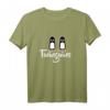 Niedliches Pinguine Zwillinge T-Shirt mit Wortspiel - Lustiges Geschenk für Zwillingspaare und Kinder, die Pinguine lieben