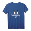 Niedliches Pinguine Zwillinge T-Shirt mit Wortspiel - Lustiges Geschenk für Zwillingspaare und Kinder, die Pinguine lieben