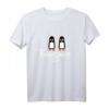 Niedliches Pinguine Zwillinge T-Shirt mit Wortspiel - Lustiges Geschenk für Zwillingspaare und Kinder, die Pinguine lieben