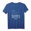 Twin Sisters - Zwillingsschwestern T-Shirt – Modernes Geschwisterdesign für Mädchen & Frauen, perfekt als Geschenk zu Weihnachten, Geburtstag oder als Partnerlook